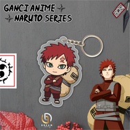 GANTUNGAN Cute Character Keychain - Bag Keychain - Gaara Acrylic Anime Keychain