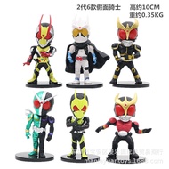 figure 2 Generations Of 6 Masked Superman Masked Knight Toy Models, Claw Machine Gashapon Dolls,