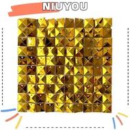 NIUYOU Sequin Backdrop, Wedding Baby Shower Sequin Panel Wall Decor, Birthday Decoration Glitter Squ