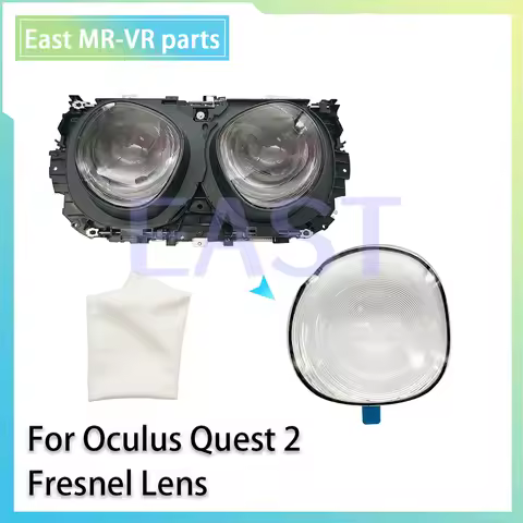 Original Fresnel Lens For Oculus Quest 2 VR Headset Virtual Reality Optic Lens for Meta Quest2 Repai