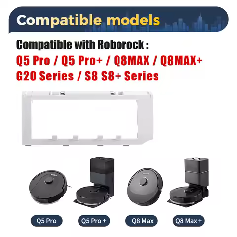 Main Brush Cover For Roborock S8 S8 PLUS S8+ S8 Pro Ultra G20 Q8 Max Q8 Max+ Q5 Pro Q5 Pro+ Q5 Pro P