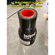 19mm to 32mm 19>32 mm 0.75">1.25" Forged Racing Reducer Black Silicone Hose