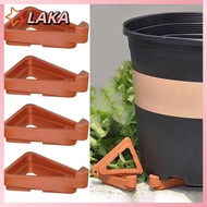 LAKAMLA Plant Flower Pot Feet Stand, Indoor Outdoor Invisible Flower Pot Feet, Potted Display Garden