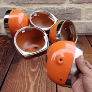 Vanvan Orange Headlight Cover Van-van Model Headlamp Cover Orange ORANGE