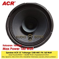 Speaker 12 Inch ACR 1240 - PA Classic Speaker ACR 1240 12 Inch - PA