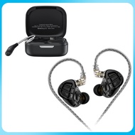 FAAEAL KZ ZAR Headphone With KZ AZ09 Bluetooth Earhook 1DD+7BA Full-Range Acoustic Configuration Uni
