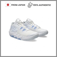 [ASICS] Basketball Shoes Ample Ars 2 Basketball Shoes White x Sax Blue
