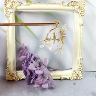 蕩鞦韆的鳥兒水晶花髮簪