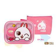 Bebeshop Edison Friends tray กล่องอาหาร ผลิตจากสแตนแลสสตีล ที่ถูกสุขอนามัย