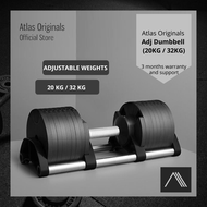 Atlas Originals Adjustable Dumbbell (20kg / 32kg) (Per Piece, Ready Stock)