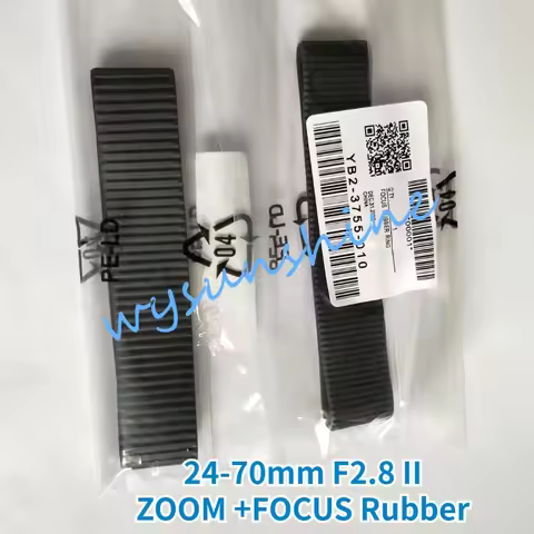 New Original LENS Genuine Zoom + Focus Grip Rubber Ring For Canon EF 24-70 24-70mm F2.8 II USM Repai