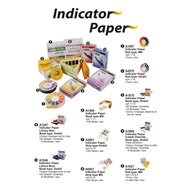 INDICATOR PAPER, PH 0-14, STRIP TYPE HMBG (100 STRIPS), PH paper
