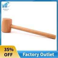 Beech Wood Leather Carving Hammer Mallet Hammer DIY Leather Tools Mallet Knocking Installation Hamme