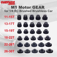 1 Chiếc Bộ Bánh Răng Động Cơ Bánh Răng Kim Loại Vượt Trội HOBBY M1 5Mm 11T 12T 13T 14T 15T 21T 27T C