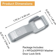 MFG63099101 Washer Door Lock Strik for LG/Kenmore Washing Machine, Door Latch Hook Locker Replacemen