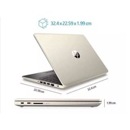 laptop HP14s-dk0023au/24au baru ori resmi