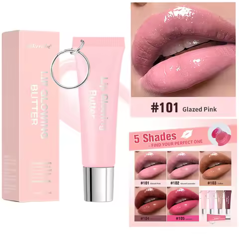 Mirror Pearl Lipgloss Long Lasting Moisturizing Lipstick Shine Glitter Lip Glaze Non Stick Cup Jelly