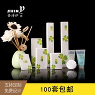 Star Hotel Disposable Toiletries Hotel Room Disposable Toothbrush Toothpaste 6 in 1 Card Box Toothbr