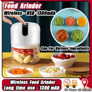 🇸🇬 ReadyStock - 250ml Electric MIni Food Processor For Food Chopper Masher USB Mincer Mini Crusher Used for Crushed Garlic Ginger Chili Meat Fruit / Food chopper / Garlic chopper
