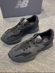 New Balance 327 牛皮織物 跑步鞋 黑色