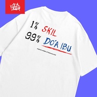 T-shirt one percent current nine percent mother's prayer Combed 24s Premuim Thick