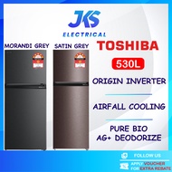 Toshiba 360L/410L/490L/530L Inverter 2 Door Fridge | Origin Inverter | AirFALL Cooling | PureBio Deo