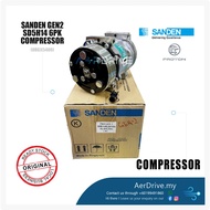 SANDEN ORIGINAL GEN2 COMPRESSOR 5400