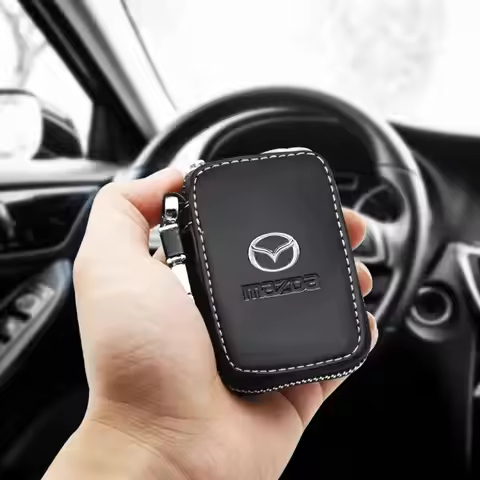 Leather Key Wallet Car Bag Multi Function Caseor For Mazda 2 3 6 CX-5 CX5 CX4 CX2 CX-3 CX7 CX-9 CX9 