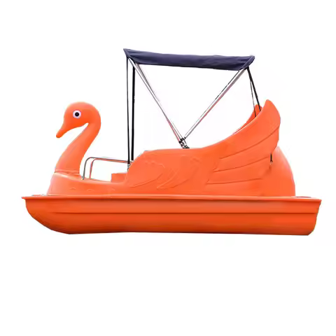 PE mold manned electric boat scenic park pleasure boat pedal boat