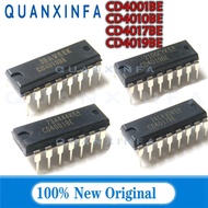 10PCS CD4001BE CD4010BE CD4017BE CD4019BE DIP CD4001 CD4010 CD4017 CD4019 New original