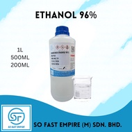 Ethanol Alcohol 96% (Denatured Ethanol - DEA963) 200ML/500ML/1L