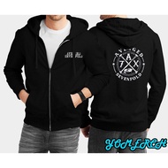 AVENGED SEVENFOLD A7X Zipper Hoodie Cool Men's Sweater YM DistroWanita