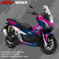 HONDA Decal sticker adv 160 full body motorcycle striping sticker sportyDesign 4