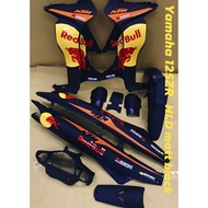 COVERSET YAMAHA 125ZR REDBULL