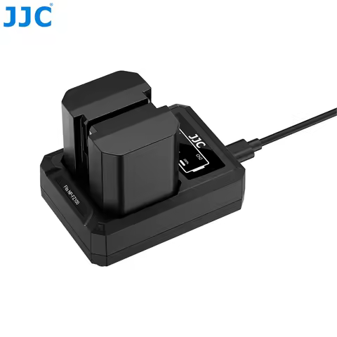 JJC NP-FZ100 Battery Charger USB C for Sony A6700 A6600 A7V A7IV A7 V IV A7III A7 III ZV-E10 II A7C 