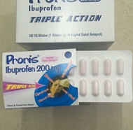 Proris kaplet 1 kaplet/ibuprofen penurun panas