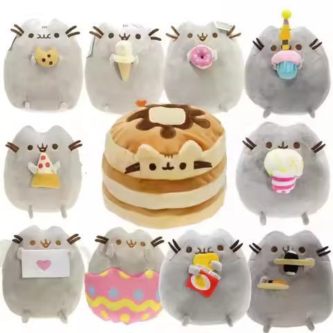 Pusheen Donut Ornament Pusheen Cookie Room Decoration Pusheen Donut Cake Ornament Cute Soft Sofa Cus