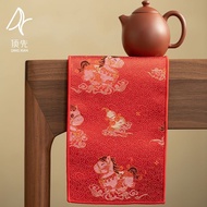 Immediately Rich Tea Towel Household New Chinese Zen Towel Rag Absorb Water Kettle Towel Exquisite K
