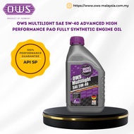 OWS Germany 5W-40 Fully Synthetic High Performance Engine Oil