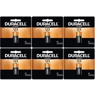 Duracell Lithium Photo Battery (123), 3 Volt (PKG of 6)