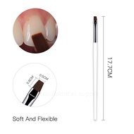 Composite nylon brush dental brush filling composite teeth straightening veneer