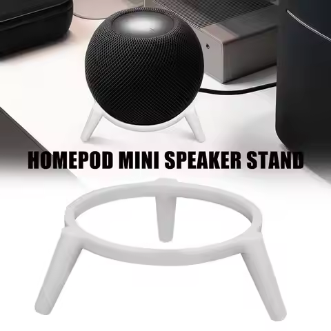 Plastic Stand For Homepod Mini Holder Base Storage Rack Tripod Frame Protect Speaker Mount Holder Mi