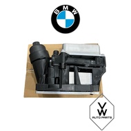 BMW F02 F10 F15 F25 F30 F31 X3 X5 740LD 535D 328D ENGINE OIL FILTER HOUSING WITH OIL COOLER ( 114285