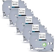 Compatible with Brother P-Touch Label Tape TZ TZe 241 18mm Laminated Label Maker Tape for PTD400, PT