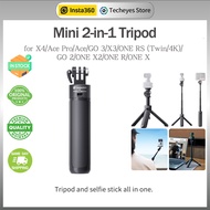 Insta360 Mini 2-in-1 Tripod for X4/Ace Pro/Ace/GO 3/X3/ONE RS (Twin/4K)/GO 2/ONE X2/ONE R/ONE X