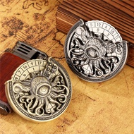 Creative Octopus Shape Metal DND Roulette Dice 7-in-1 Dice Spinning Rotating Roller Dragons Role Pla