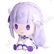 GASHAPON MINI FIGURE Re Zero Starting Life in Another World EMILIA Sticky Screw Up Mascot