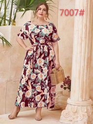 Yellow Green Red womens dress casual plus size dress party overlap boho hawaiian maxi bodycon dress