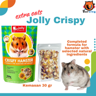 Jolly Crispy Hamster Extra Oat (Kemasan Ekonomis) - Makanan Hamster - Hamsterfood