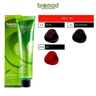 ✘ 🟧 BREMOD hair colors(red, copper & purple series, Burgundy,red brown, mahogany, violet)